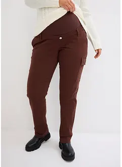 Zwangerschapsbroek met biologisch katoen, straight, bonprix