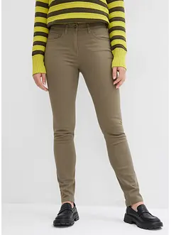 Slim fit jeans met mid waist en comfortband, bonprix