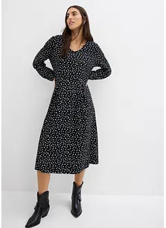 Midi jurk van katoen-jersey, bonprix
