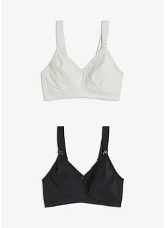 Voedingsbh zonder beugels (set van 2), bonprix