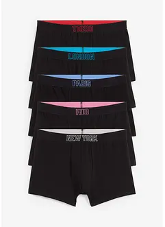 Nauwsluitende boxer (set van 5), bonprix