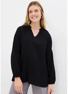 Lange tuniek van mousseline, bonprix