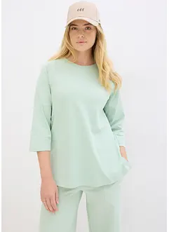 Wijd shirt van interlock, bonprix