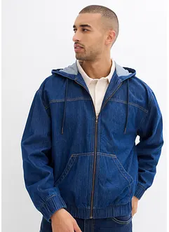 Denim bomber van puur katoen, bonprix