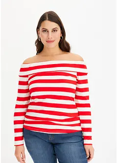 Carmen-shirt van zacht viscose, bonprix