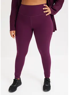 Comfort sportlegging met telefoonzak, sneldrogend, bonprix