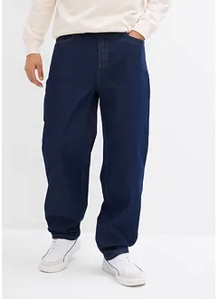 Loose fit stretch jeans, straight, bonprix