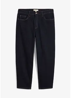 Barrel fit stretch jeans, tapered, bonprix