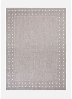 Binnen- en buitenkleed met boord, bonprix