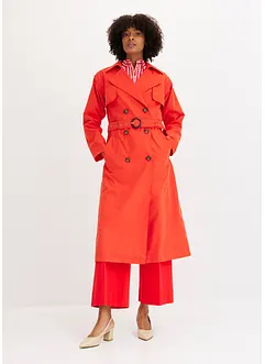 Trenchcoat met afneembare mouwen, bonprix