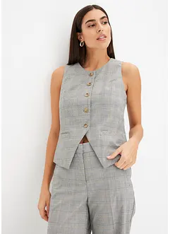 Glencheck gilet, bonprix