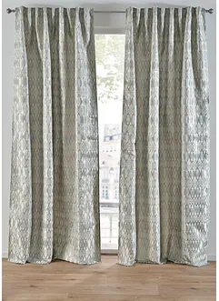 Jacquard gordijn (set van 1), bonprix