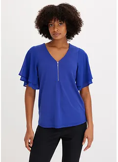 Shirt met chiffon mouwen, bonprix