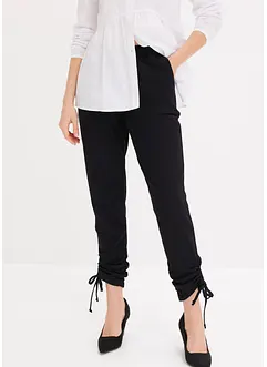 Jersey broek met rijgkoordjes, bonprix