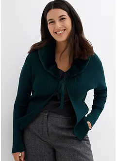 Vest met imitatiebont, bonprix