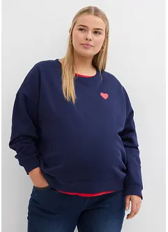 2-in-1 zwangerschapssweater/voedingssweater, bonprix