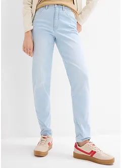 Mom jeans high rise, cropped, bonprix