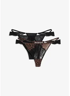 High leg string (set van 2), bonprix