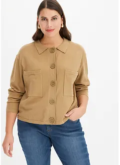 Kort fijngebreid vest, bonprix