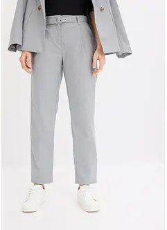 Bandplooibroek met riem, bonprix