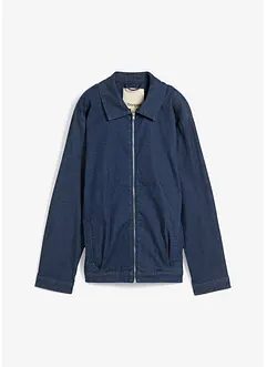 Spijkerjas in blousonstijl, met ritssluiting, bonprix