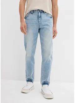 Klassieke stretch jeans, tapered en cropped, bonprix