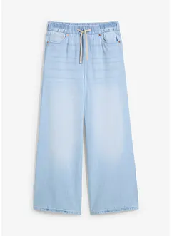 Wide leg jeans, mid waist, comfortabele band, bonprix