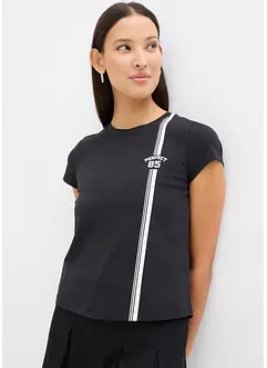 Kort T-shirt met print, bonprix