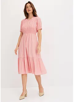 Midi jurk van zachte viscose-mix, bonprix