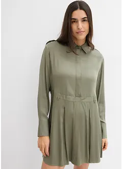 Mini jurk van soepelvallende viscose, bonprix