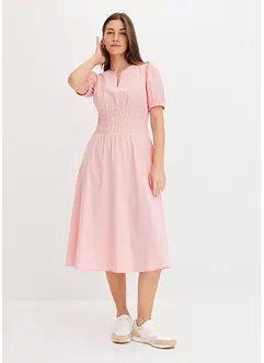 Midi jurk met elastische taille, bonprix