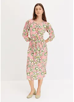 Midi jurk van zachte viscose, bonprix