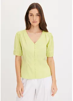 Blouse met pofmouwen, bonprix