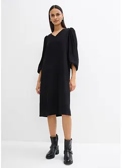 Midi jurk in een soepele viscose-mix, bonprix