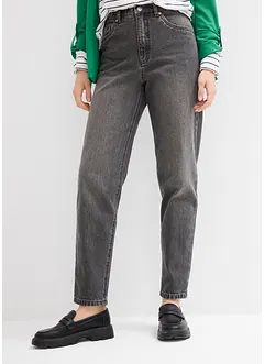 High waist mom jeans, cropped, bonprix
