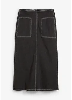 Midi spijkerrok, mid waist, bonprix