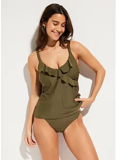 Tankini met volant (2-dlg. set), bonprix