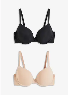 Voorgevormde bh met beugel (set van 2), bonprix