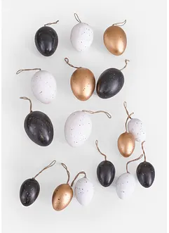 Decoratieve paaseieren om op te hangen (16-delige set), bonprix