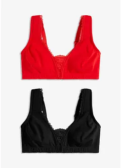 T-shirt bh zonder beugels (set van 2), bonprix