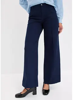 Twill broek met bies, bonprix
