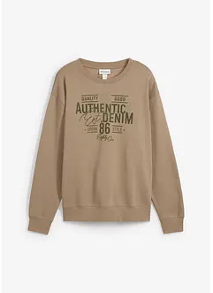 Sweater met print, loose fit, bonprix
