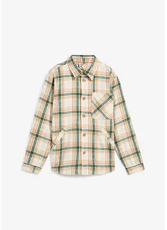 Geruit overshirt, bonprix