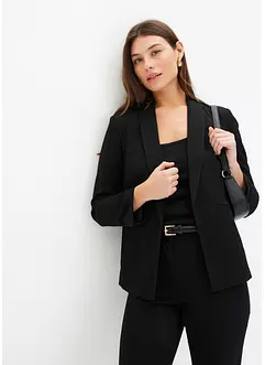 Blazer zonder knopen met 3/4 mouwen, bonprix