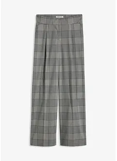 Geruite Marlene Dietrich broek, bonprix