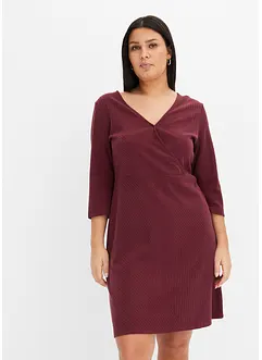Geribde jurk, bonprix