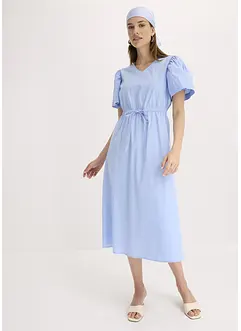 Midi jurk met wijde mouwen, bonprix