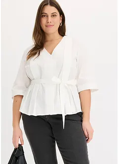Blouse van puur katoen, bonprix