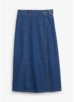 Spijkerrok in wikkellook, super soft, bonprix