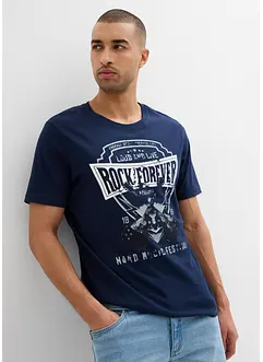 T-shirt met stoere print, bonprix